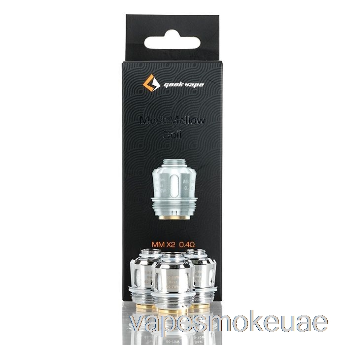 Vape Uae Geek Vape Meshmellow Mm لفائف بديلة 0.4ohm Mm X2 لفائف شبكية